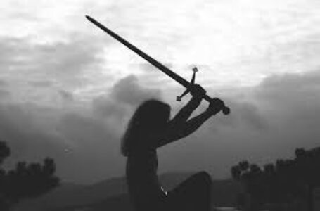 Over the land there, lies a long shadow